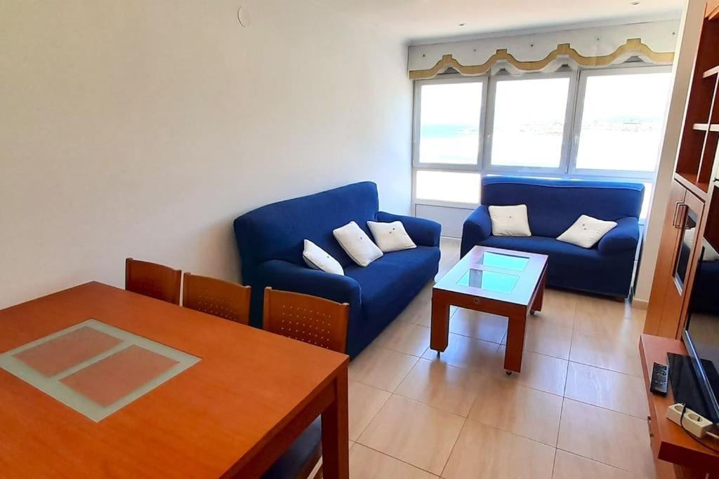 Apartamento Vistas Al Mar Con Piscina Y Terraza Foz Exterior foto