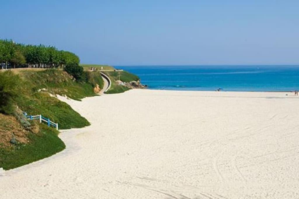 Apartamento Vistas Al Mar Con Piscina Y Terraza Foz Exterior foto